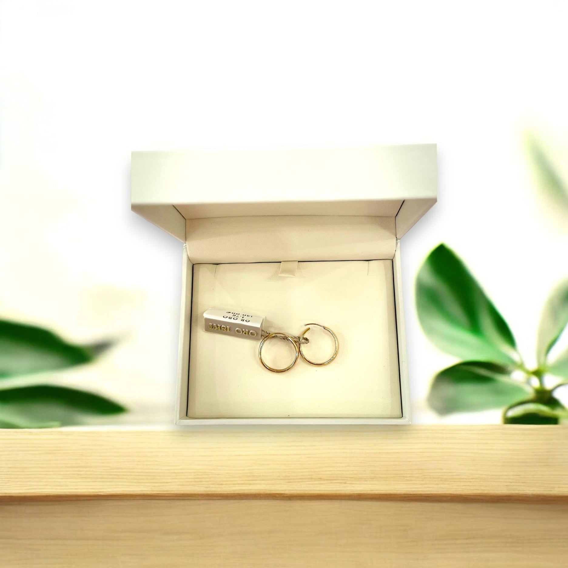 Orecchini in oro cerchio  - Oro18kt*