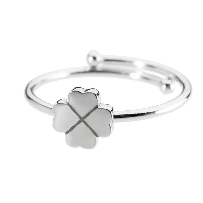 MARLU-Anello con quadrifoglio