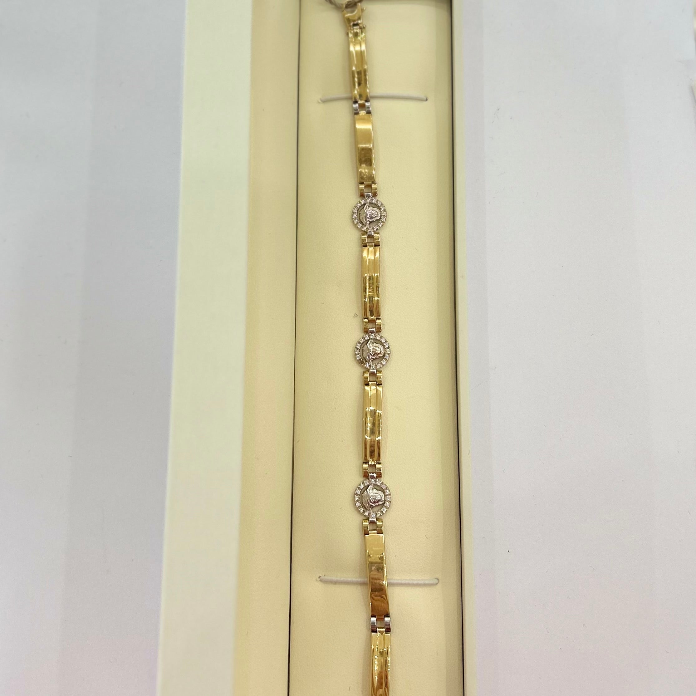 Bracciale Medusa in Oro 18kt – circa 8,1 gr