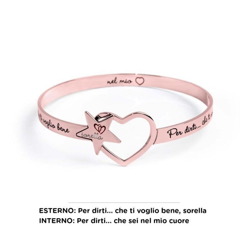 MARLU-Bracciale rigido sorella stella