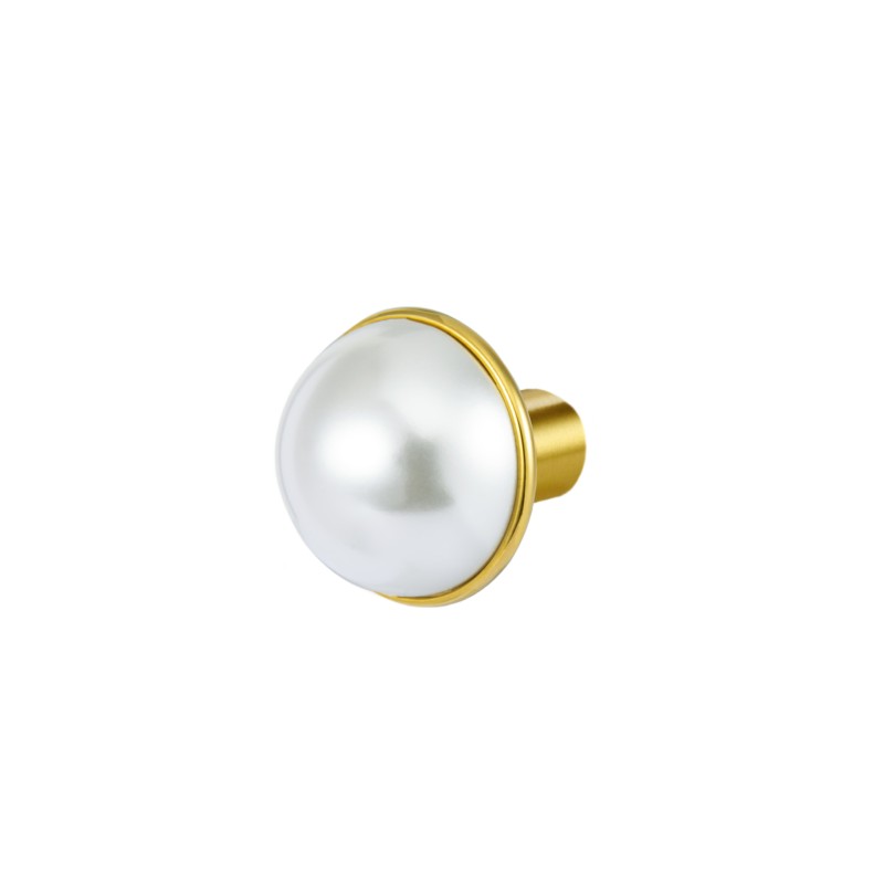 MARLU- Orecchino a lobo con perla 1,1cm