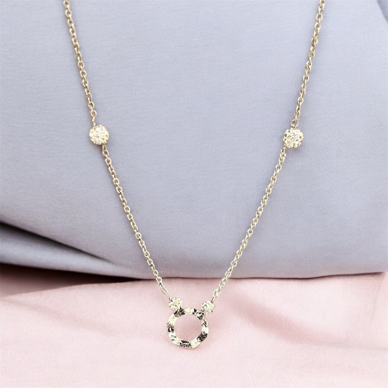 Collana in oro circle - Oro18kt - 3,3 gr