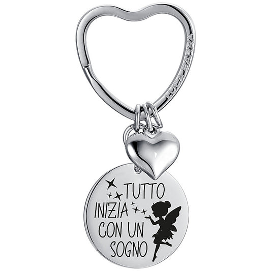 PORTACHIAVI CON SCRITTA "TUTTO INIZIA CON UN SOGNO   PK264