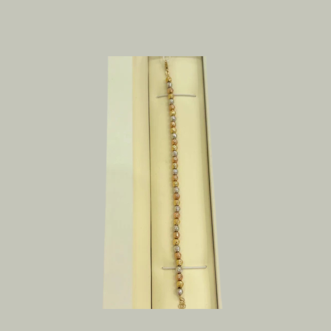 Bracciale in oro disco - Oro18kt