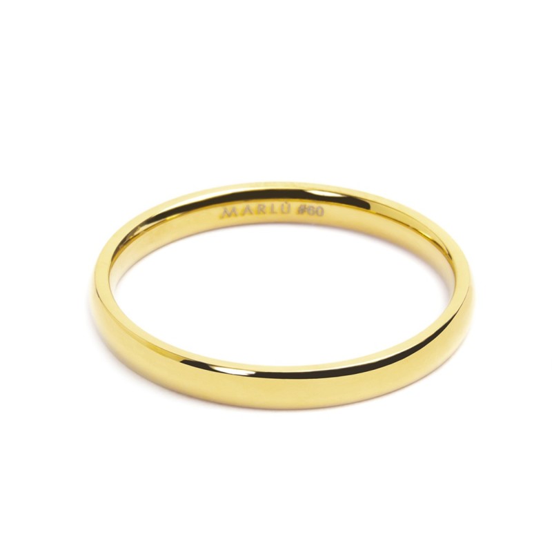 MARLU- Anello fedina spessore 2,5mm