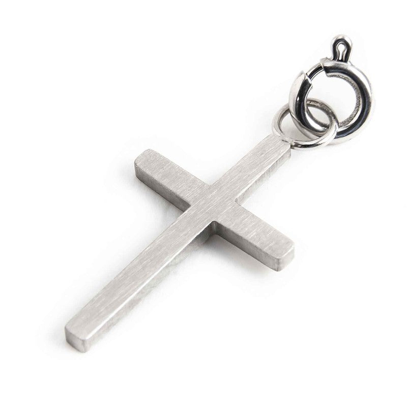 MARLU- Charm croce satinata