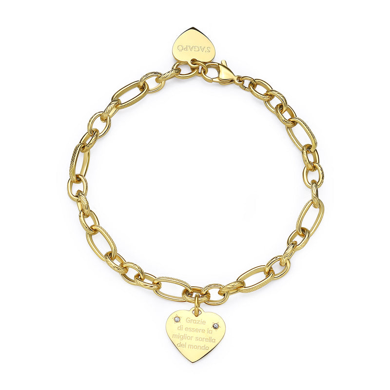 SAGAPO - Bracciale BE MY FAMILY