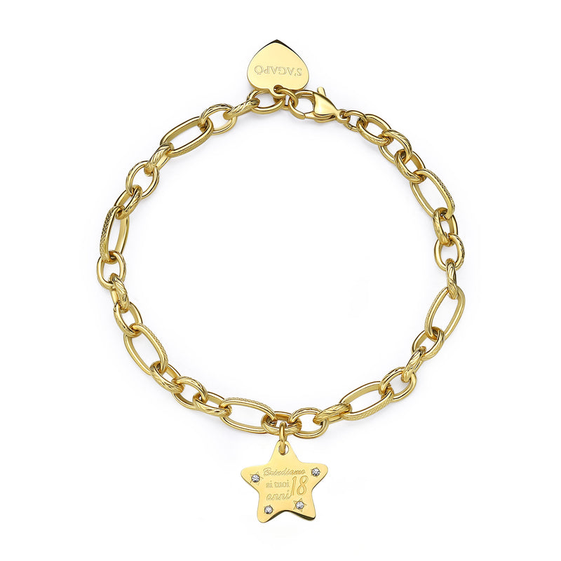 SAGAPO - Bracciale BE MY FAMILY
