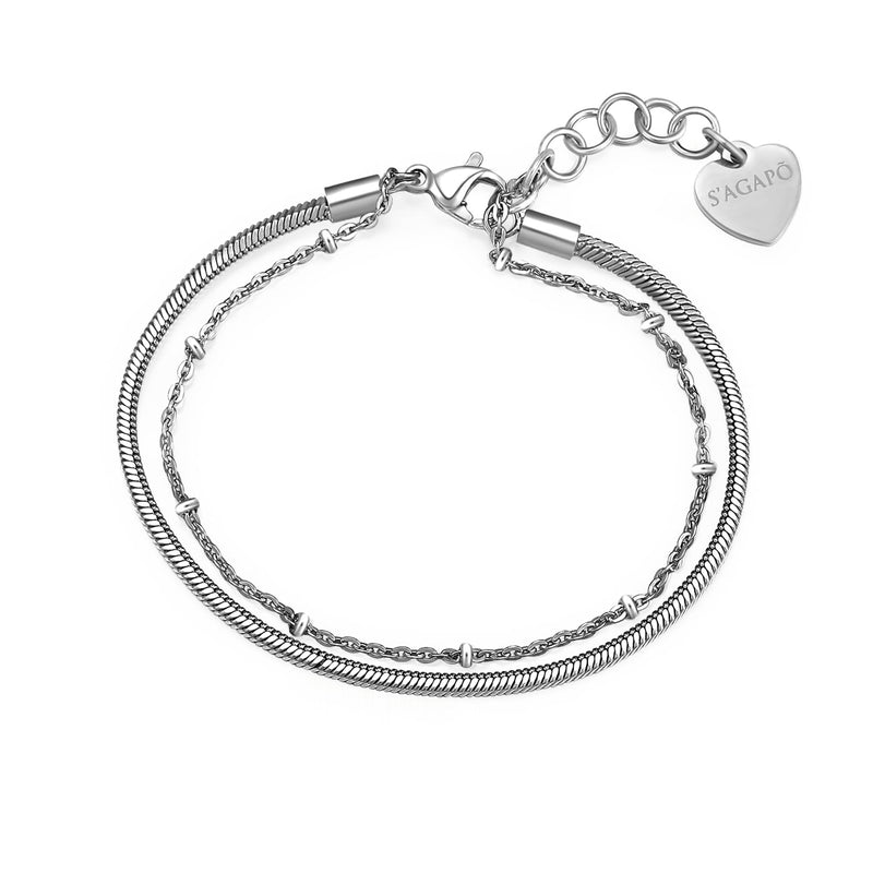S'AGAPO Bracciale CHUNKY