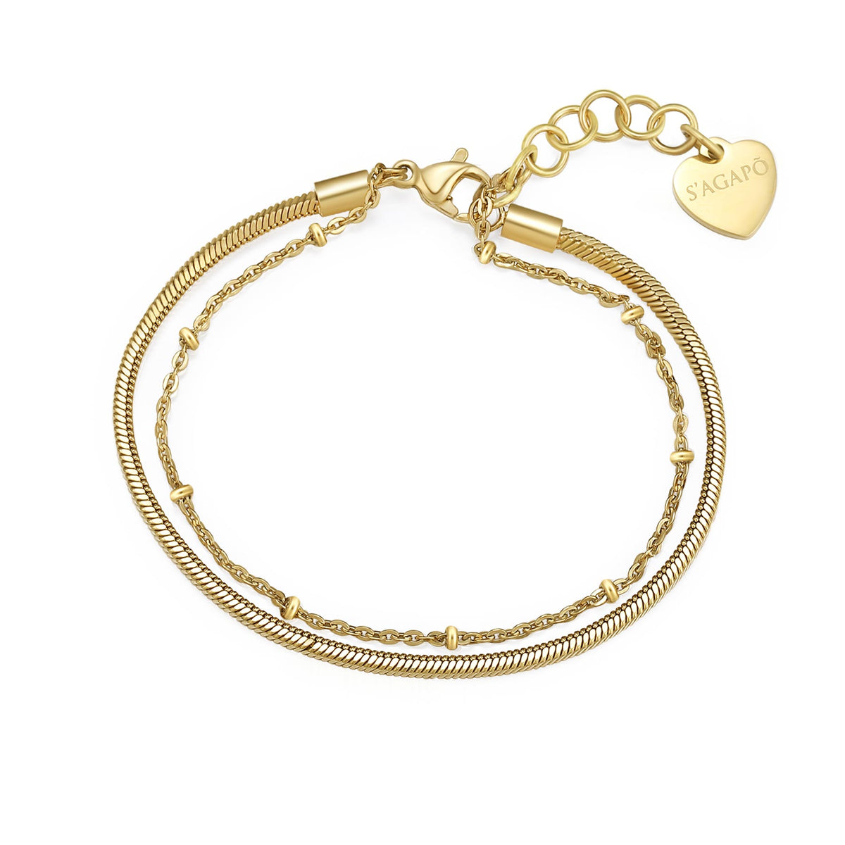 S'AGAPO Bracciale CHUNKY