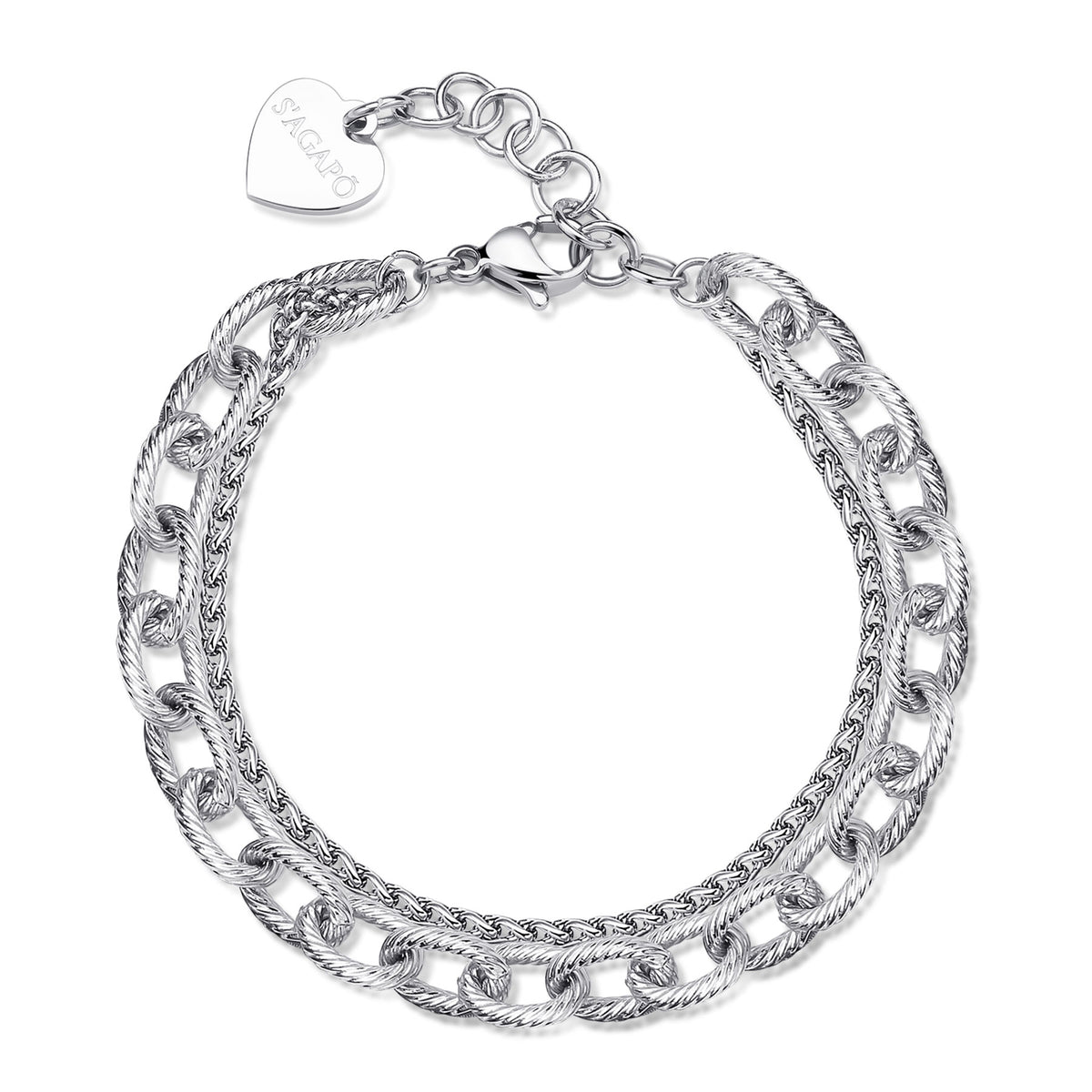 S'AGAPO Bracciale CHUNKY