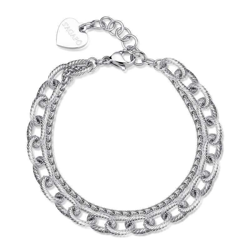 S'AGAPO Bracciale CHUNKY