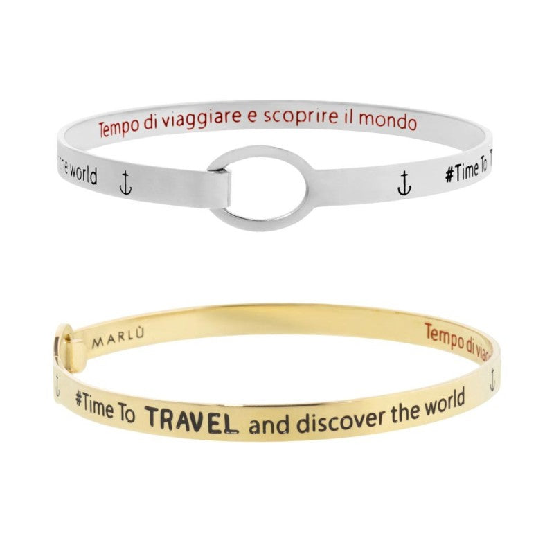 MARLU- Bracciale rigido ancora