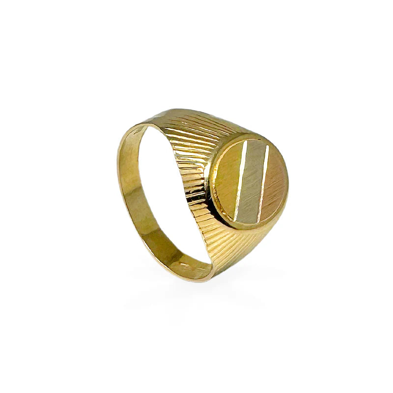 Anello da uomo in Oro - CIRCLE - Oro18kt - 5,8 gr.