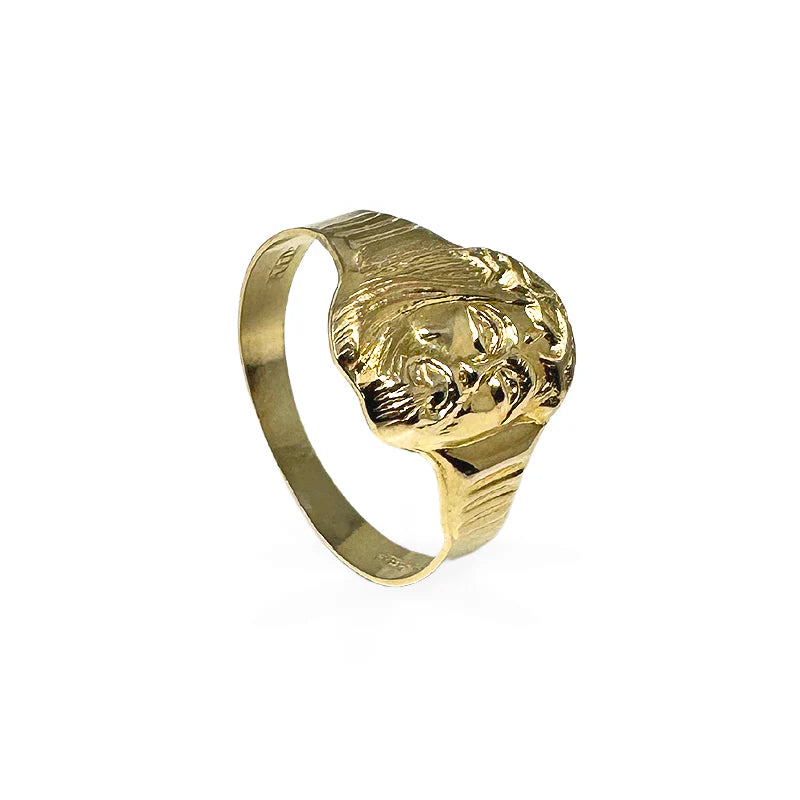 Anello da uomo in Oro - IL VOLTO - Oro18kt - 3 gr.