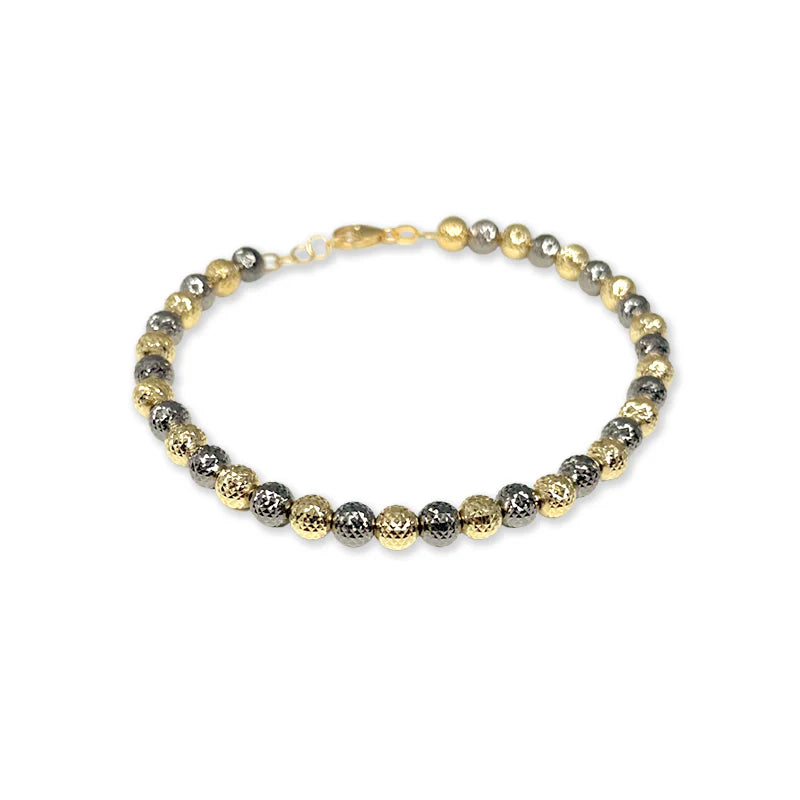 FALCO GIOIELLI- Bracciale in Oro con sfere Multicolore - Oro18kt - 3 gr.