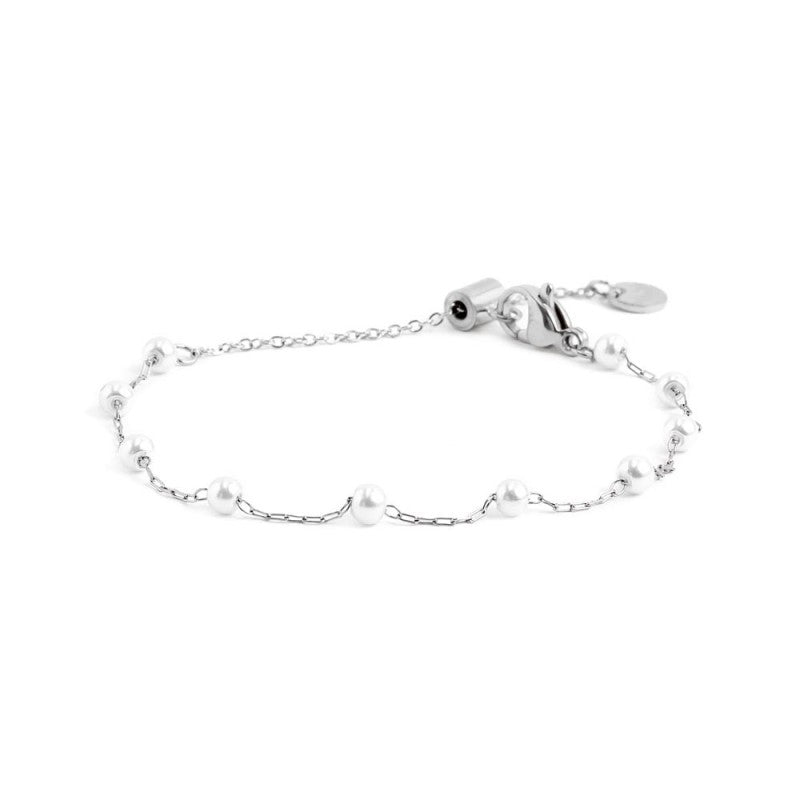 MARLU - Bracciale catena con perle
