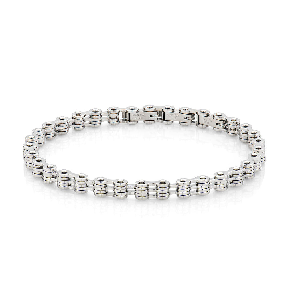 Amen Bracciale Catena in Acciaio