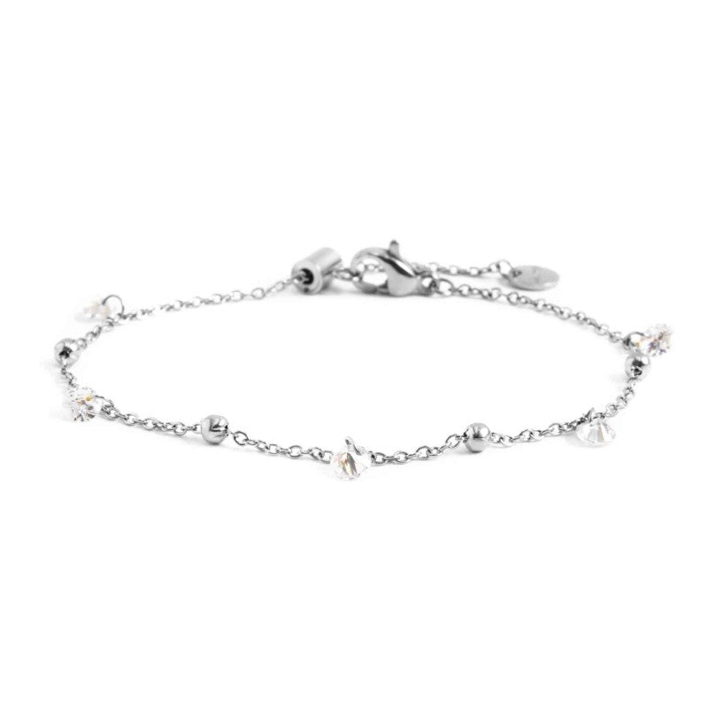 MARLU - Bracciale con zirconi e sfere