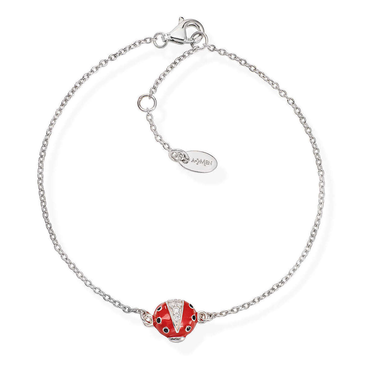 Bracciale donna gioielli Amen Coccinelle BRLABSRZ