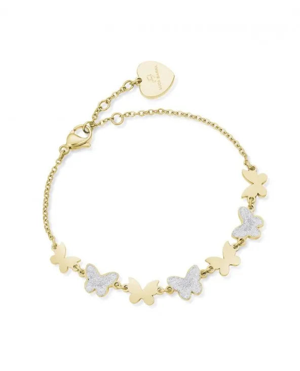 Bracciale donna Luca Barra con Farfalle
