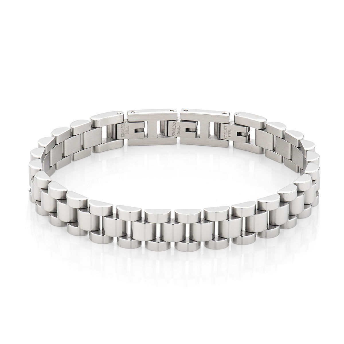 LUCA BARRA - BRACCIALE IN ACCIAIO