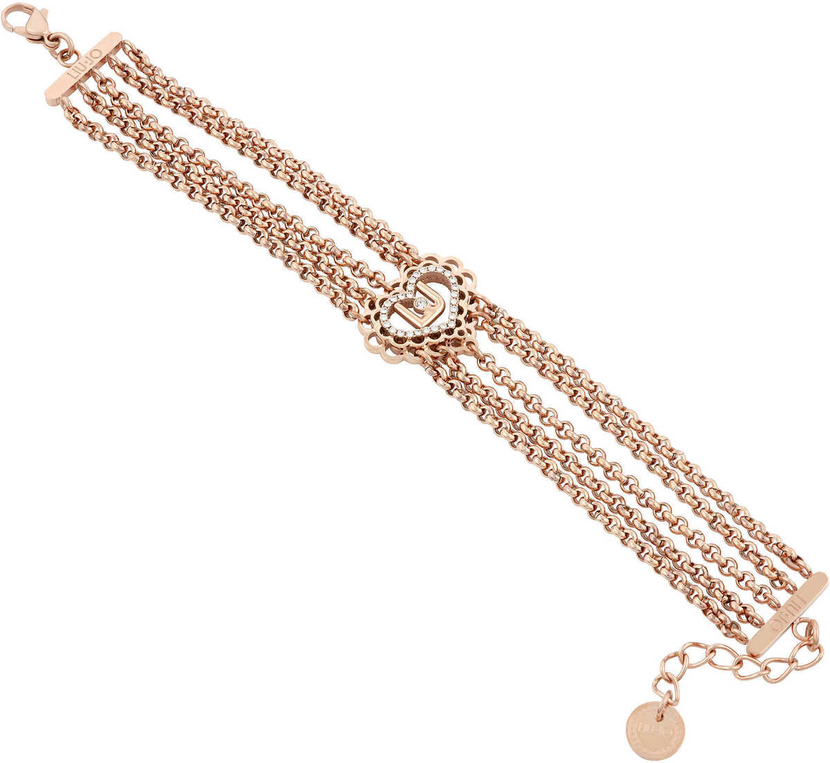 Bracciale Liu Jo in acciaio316L rosegold