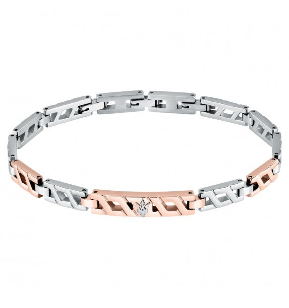 MASERATI - Bracciale Maserati Jewels Iconic uomo JM124AVD37