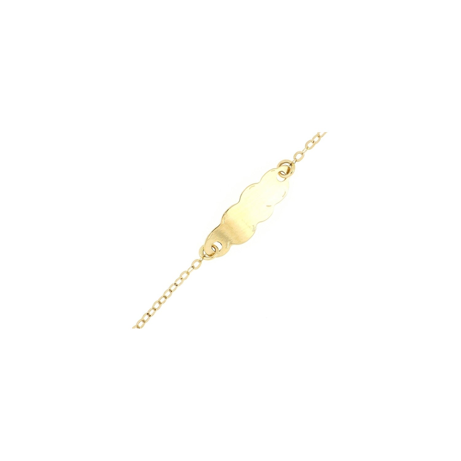 FALCO GIOIELLI  - Bracciale Targhetta in Oro 750