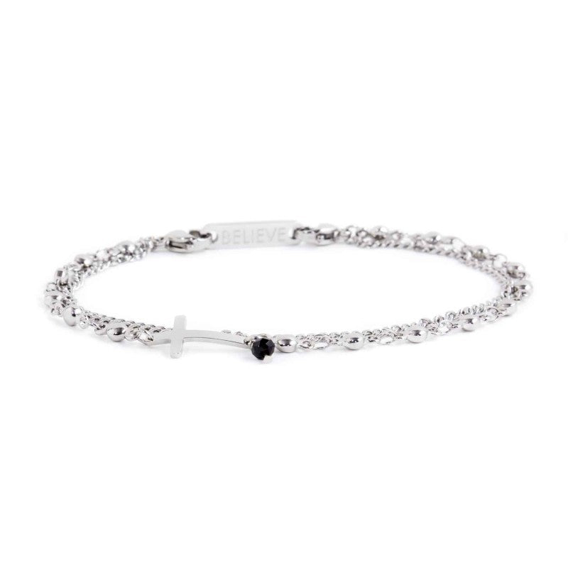 MARLU - Bracciale rosario croce