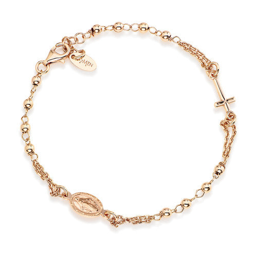 PREZIOSI ARGENTO 925- Bracciale Rosario