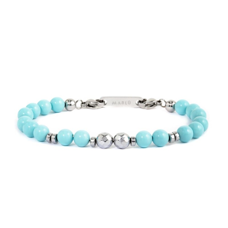 MARLU - Bracciale sfere sfaccettate 6mm