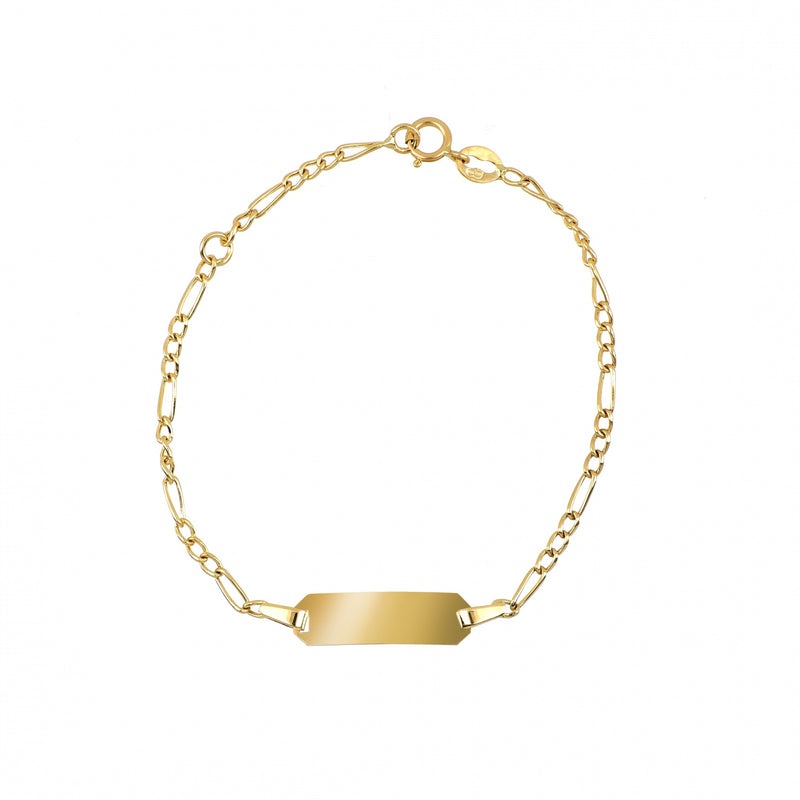 FALCO GIOIELLI  - Bracciale Targhetta in Oro 18 kt