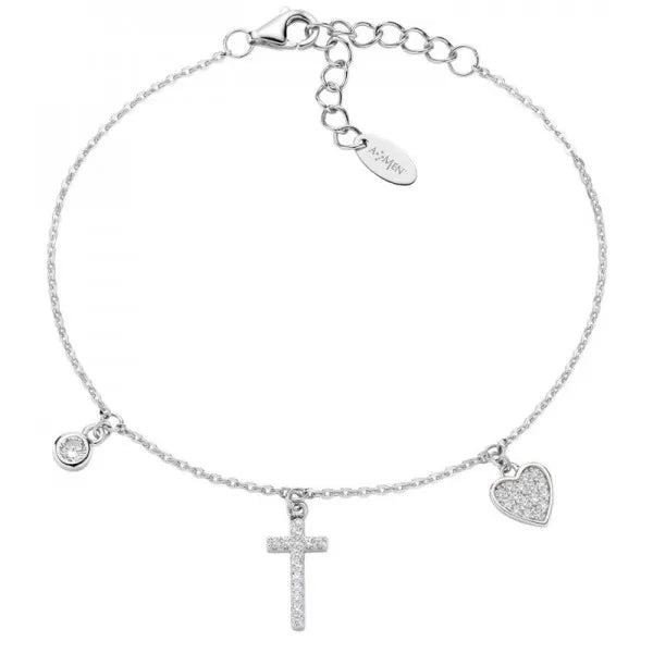 AMEN - Bracciale Donna Amen Prega, Ama BRCRCUBBZ