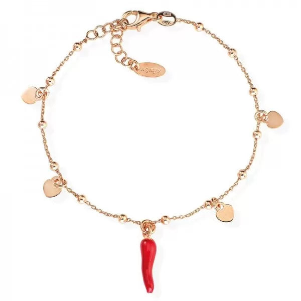 PREZIOSI ARGENTO 925  - Bracciale Donna Cornetti