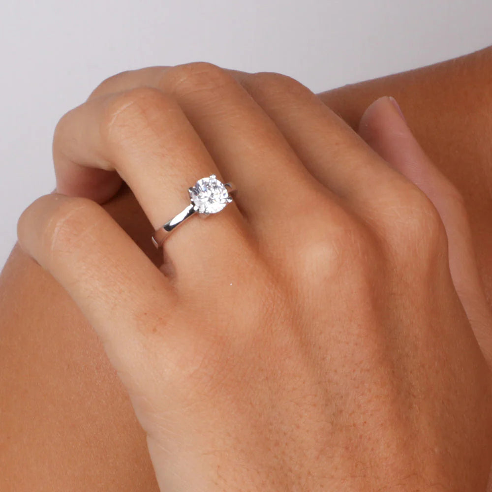 BYSIMON - ANELLO SOLITARIO