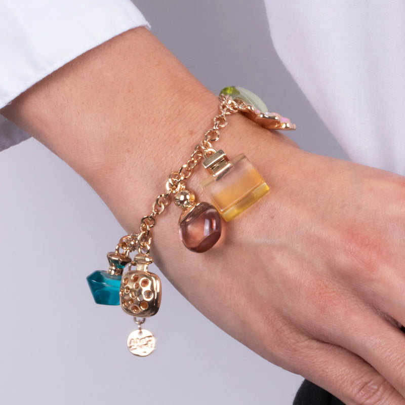 By Simon - Bracciale in Metallo con profumi colorati