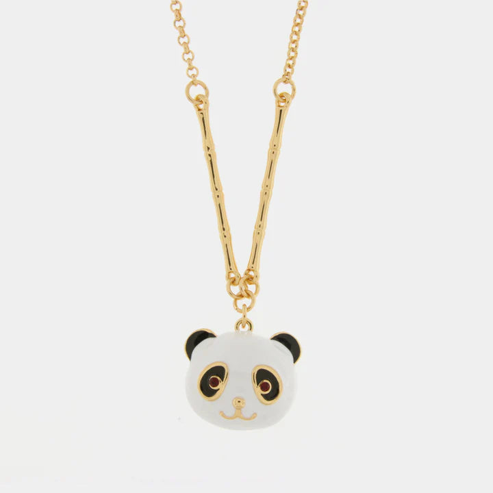 BY SIMON-Collana in Metallo con ciondolo a forma di panda