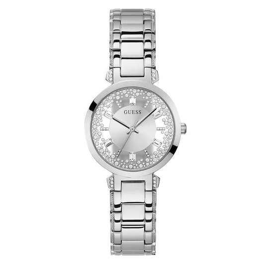 GUESS - OROLOGIO AL QUARZO CRYSTAL CLEAR GW0470L1