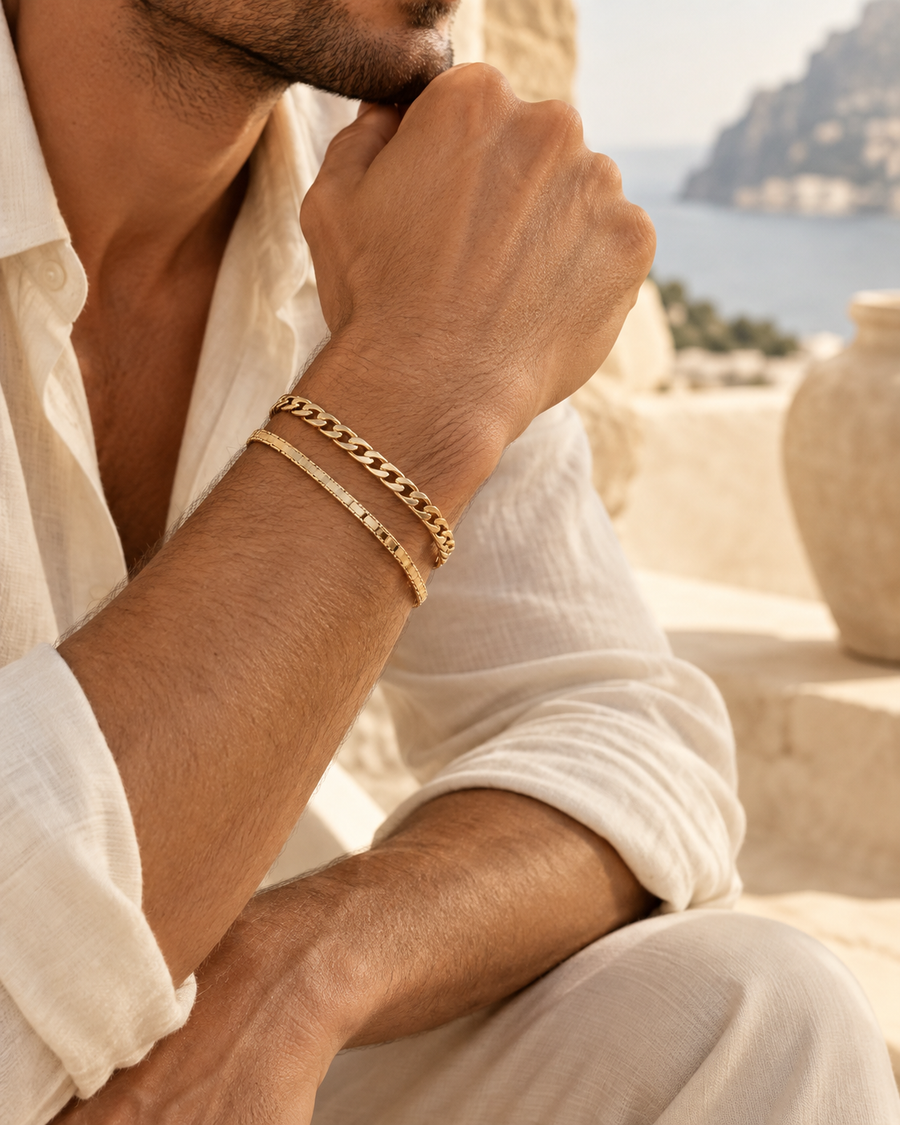 Bracciali in Oro Uomo