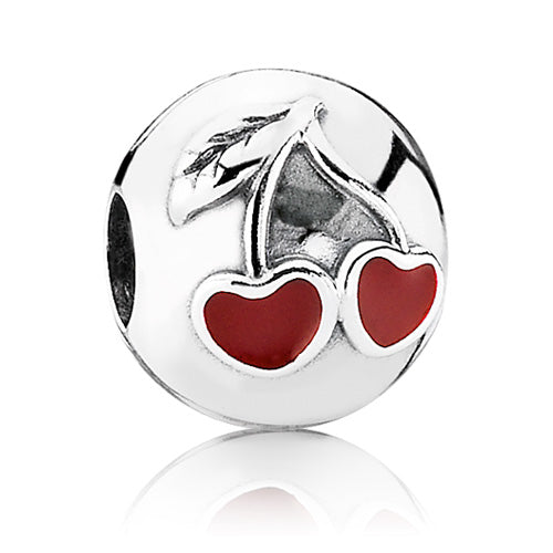 Pandora-Charm clip Ciliegie