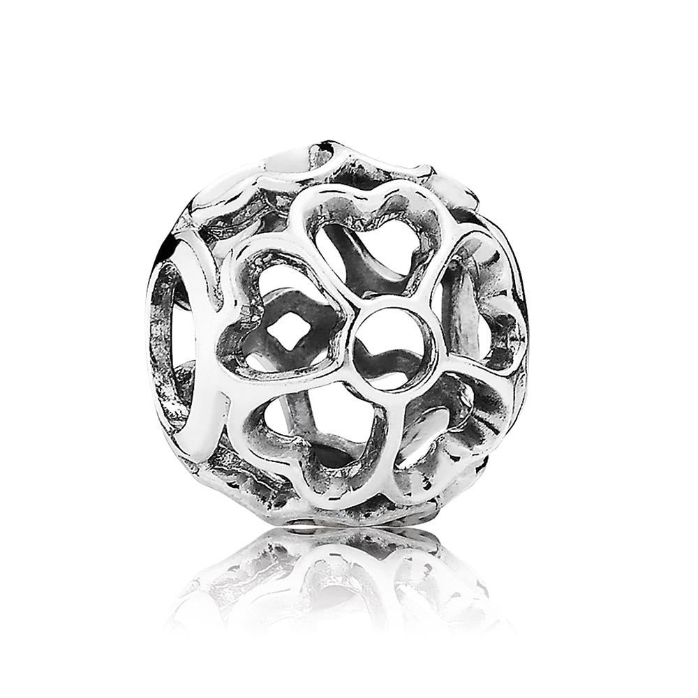 Pandora-Charm openwork Fiori