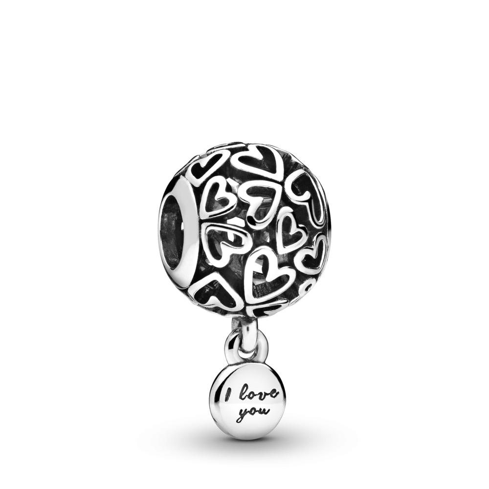 Pandora charm openwork Love