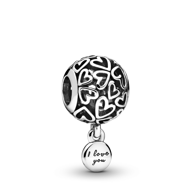 Pandora charm openwork Love
