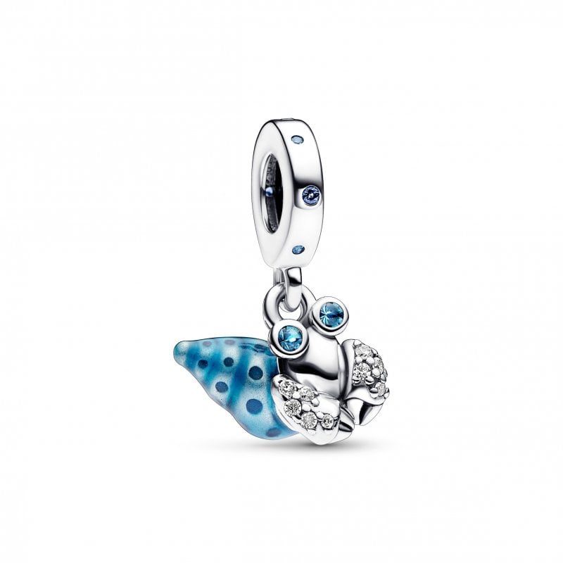 Pandora-Charm pendente Paguro che si illumina al buio