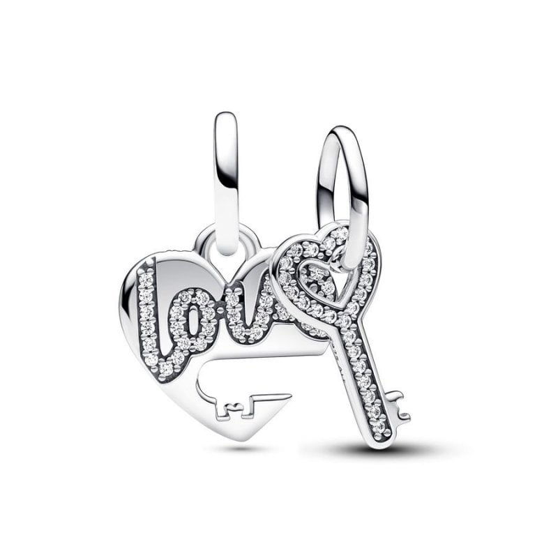 Pandora charm Chiave del Cuore