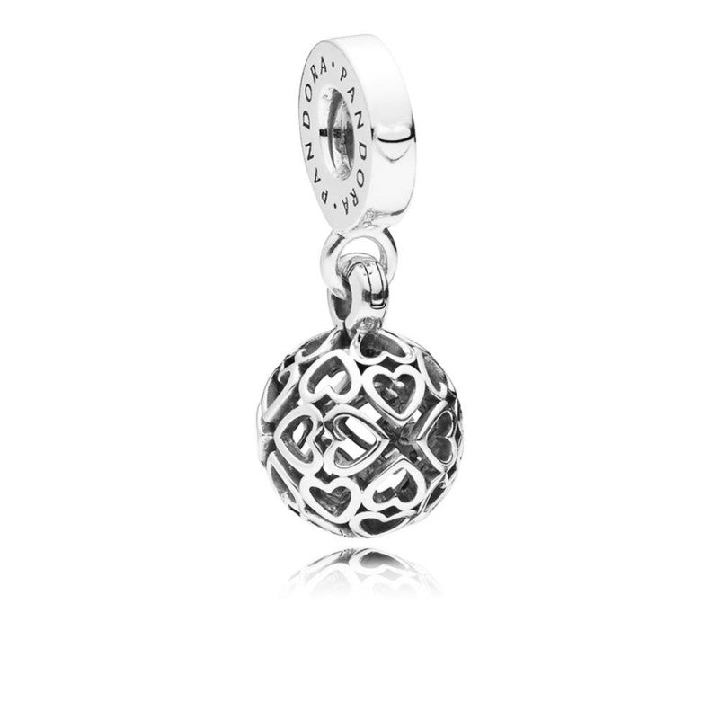 Pandora-Charm pendente Armonia di Cuori