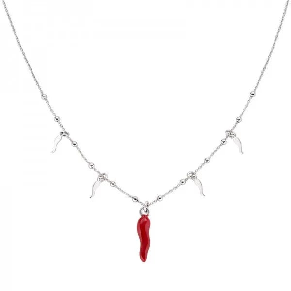 PREZIOSI ARGENTO 925 - Collana Donna  Cornetti