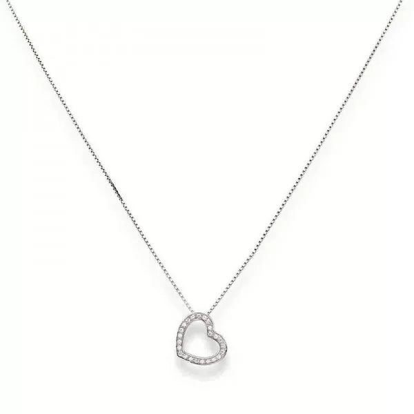 PREZIOSI ARGENTO 925 - Collana Donna Amore