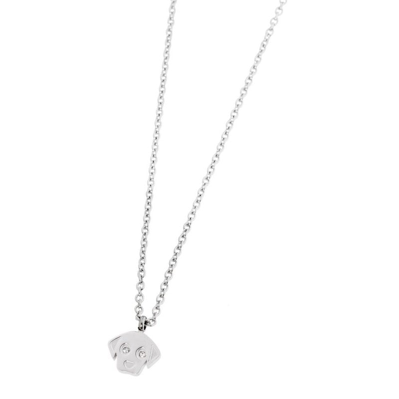 MARLU -Collana cane con cristalli